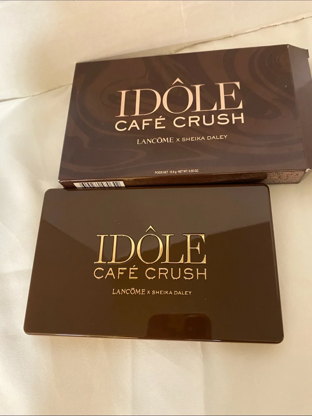 Idôle Café Crush Eyeshadow Palette — Warm & Rosy Neutrals